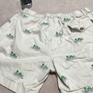 Chubbies rare Loch Ness monster khaki shorts